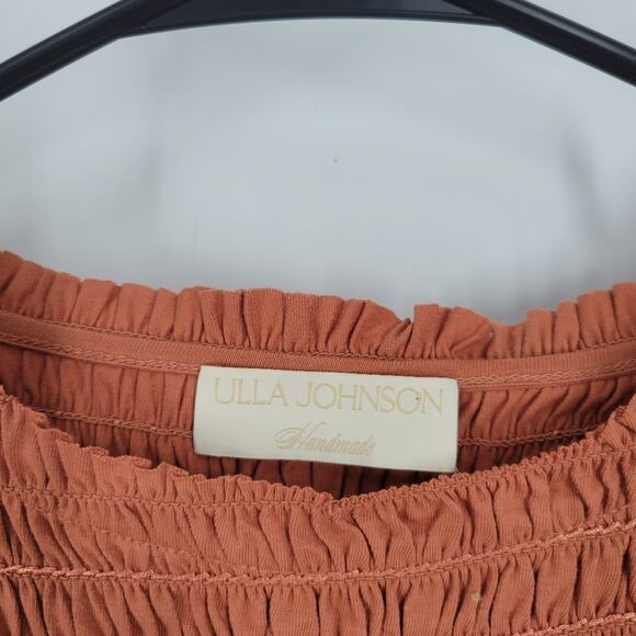 Ulla Johnson Clay Madeline Midi Dress 12 - Picture 7 of 10